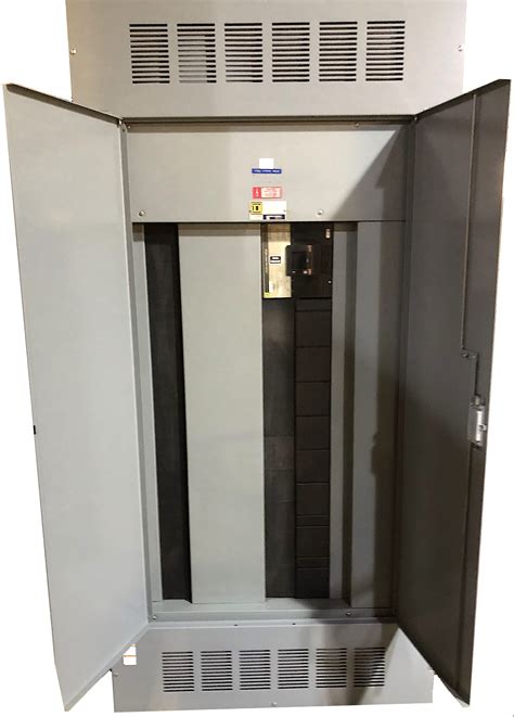 480v electric enclosure doors open